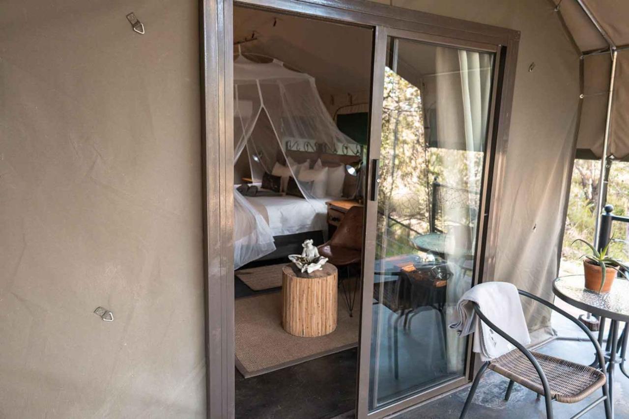 Umkumbe Bush Lodge - Luxury Tented Camp เขตอนุรักษ์พันธุ์สัตว์ป่าซาบีแซนด์ ภายนอก รูปภาพ