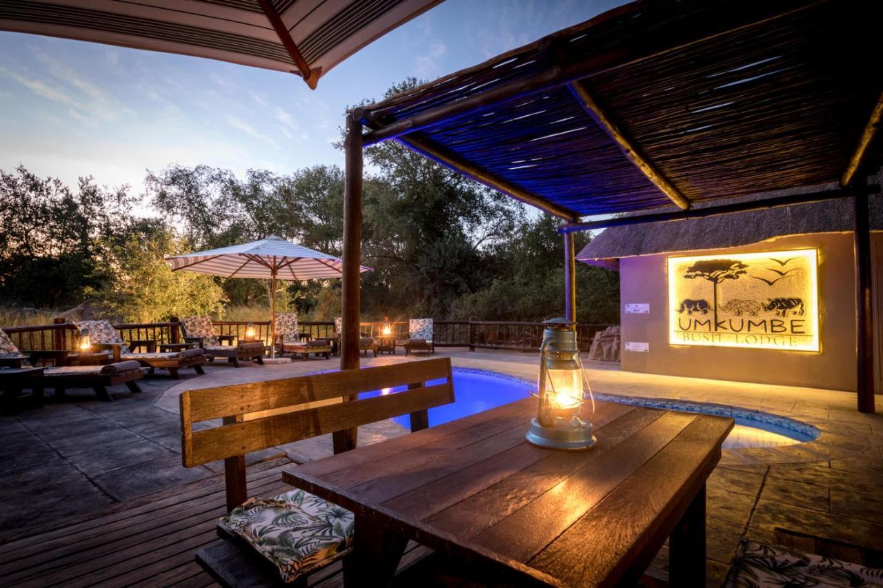 Umkumbe Bush Lodge - Luxury Tented Camp เขตอนุรักษ์พันธุ์สัตว์ป่าซาบีแซนด์ ภายนอก รูปภาพ