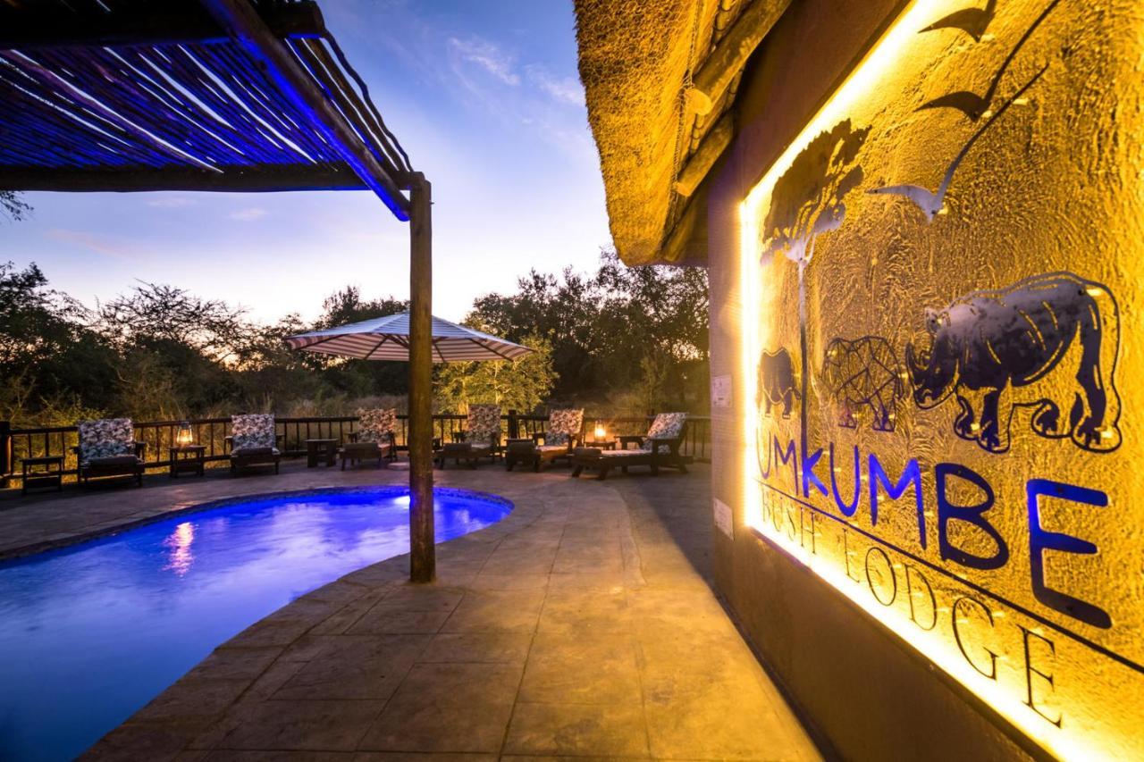 Umkumbe Bush Lodge - Luxury Tented Camp เขตอนุรักษ์พันธุ์สัตว์ป่าซาบีแซนด์ ภายนอก รูปภาพ